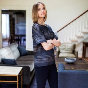 Emerson Fry Top XS Classic Jacquard Pattern- black and gray